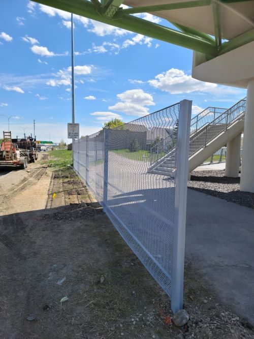 Protecting Calgary's Pedestrians with Security Fencing