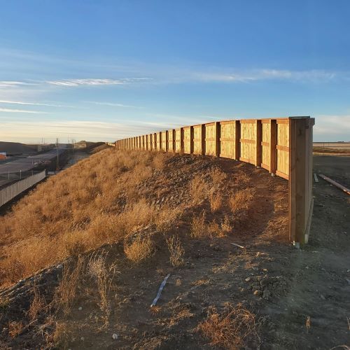 Noise Attentuation Fencing for Rocky Mountain Motor Sports